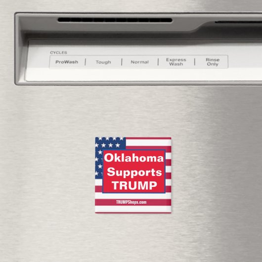 Oklahoma unterstützt den TRUMP-Magneten Magnet (In Situ (Geschirrspüler))