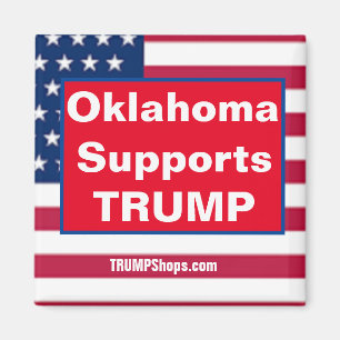 Oklahoma unterstützt den TRUMP-Magneten Magnet