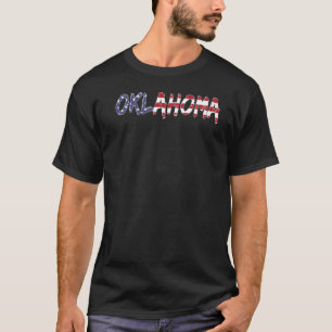 Oklahoma US Staaten USA USA Flag Oklahoma F T-Shirt