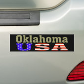 Oklahoma USA! Autoaufkleber (Auf Auto)