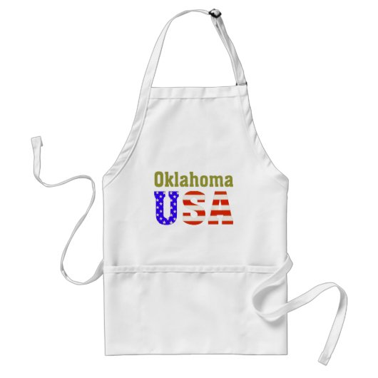Oklahoma USA! Schürze (Vorne)