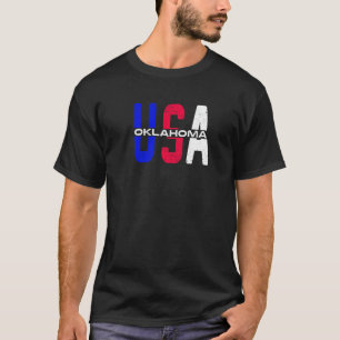 Oklahoma Usa Vintag Patriotisch und stolz auf unse T-Shirt