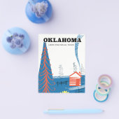 Oklahoma Vintages Reiseplakat. Flyer (Einzeln)