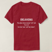 Oklahoma vs. Texas T-Shirt (Design vorne)