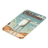 Oklahoma Wasserturm Magnet (Linke Seite)
