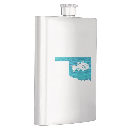 Oklahoma Wave Fishing Flachmann (Rechts)