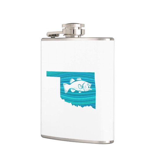 Oklahoma Wave Fishing Flachmann (Links)