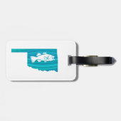 Oklahoma Wave Fishing Gepäckanhänger (Rückseite horizontal)