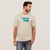 Oklahoma Wave Fishing T-Shirt (Vorne ganz)