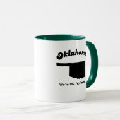 Oklahoma - We' Re-O.K. Tasse (VorderseiteRechts)