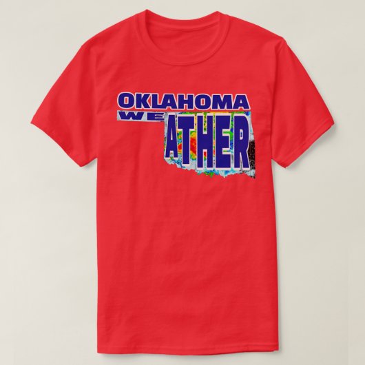 OKLAHOMA WEATHER T-Shirt (Design vorne)