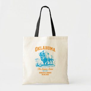 Oklahoma Wedding Welcome Bag, Staat Liebe Tragetasche