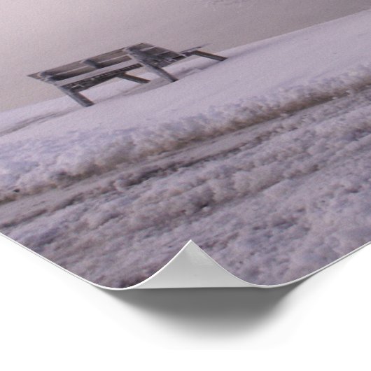 Oklahoma Winter Poster (Ecke)