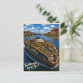 Oklahoma | Wish You Were Here | State-Serie Postkarte (Stehend Vorderseite)