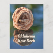 Oklahoma Wüste Rose Rock Staat Rock Fotografie Postkarte (Vorderseite)