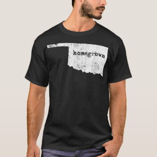 Oklahoma Zuhause Staat Homegrown T-Shirt