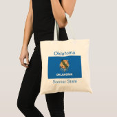 Oklahoman Flag Bag Tragetasche (Vorderseite (Produkt))