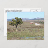 Oklahomas "Witchita Wild Life Refuge" Postkarte (Vorne/Hinten)