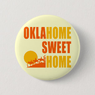 Oklahome Bonbon-Zuhause Button