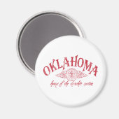 Oklahome Magnet (Vorderseite/Rückseite)