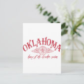 Oklahome Postkarte (Stehend Vorderseite)