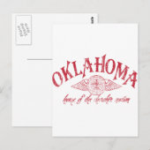 Oklahome Postkarte (Vorne/Hinten)