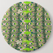 Öko Africa Motif - Nature Inspiriert African Art Button (Vorderseite)