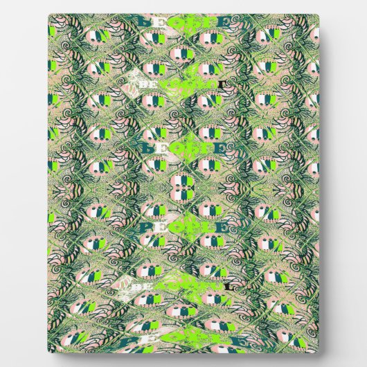 Öko Africa Motif - Nature Inspiriert African Art Fotoplatte (Vorderseite)