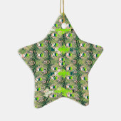 Öko Africa Motif - Nature Inspiriert African Art Keramik Ornament (Rechts)