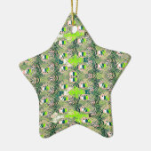 Öko Africa Motif - Nature Inspiriert African Art Keramik Ornament (Links)