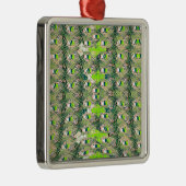 Öko Africa Motif - Nature Inspiriert African Art Ornament Aus Metall (Rechts)