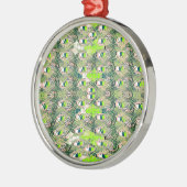 Öko Africa Motif - Nature Inspiriert African Art Ornament Aus Metall (Links)