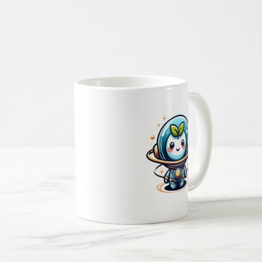 Öko Astronaut Kaffeetasse (VorderseiteRechts)
