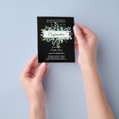 Öko-BESTÄTIGUNG einladen Moderne, doppelseitig Flyer (Gruppe)