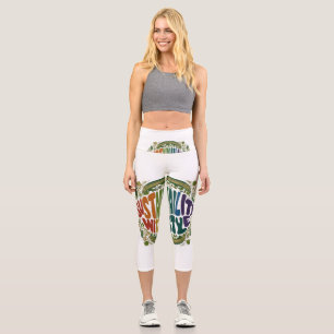 Öko-Chic: Nachhaltigkeit mit Stil" Capri Leggings