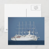 Öko Cruise Postkarte (Vorne/Hinten)
