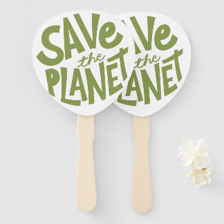 Öko-Design: Rettet den Planeten Fächer