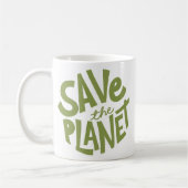 Öko-Design: Rettet den Planeten Kaffeetasse (Links)