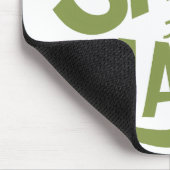 Öko-Design: Rettet den Planeten Mousepad (Ecke)