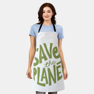 Öko-Design: Rettet den Planeten Schürze