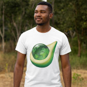 Öko Earth Avocado Globe Nachhaltig Planet T-Shirt