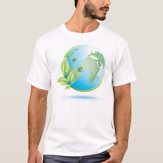 Öko Earth Day Shirt (Vorderseite)