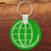 Öko Erde Schlüsselanhänger (Vorderseite)