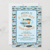 Öko-Fischverbündete unter dem Meer - Einladung zum (Vorderseite)