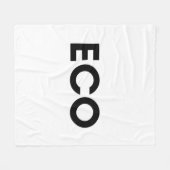 Öko Fleecedecke (Vorderseite (Horizontal))