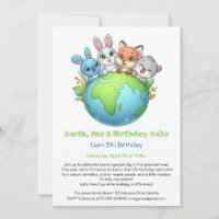Öko-freundliche Einladung zum Geburtstag