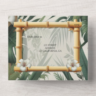 Öko-freundliche Gärten und Gebäude im Einklang All In One Einladung