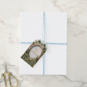 Öko-freundliche Gärten und Gebäude im Einklang Geschenkanhänger (Mit Garn)