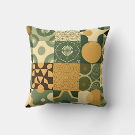Öko-freundliche geometrische Muster Kissen