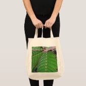 Öko-freundliche Grocery Tasche mit grünem Leaf Des (Vorderseite (Produkt))